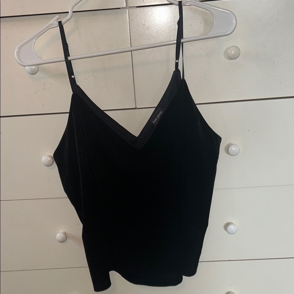 Free Press Black Camisole Top
